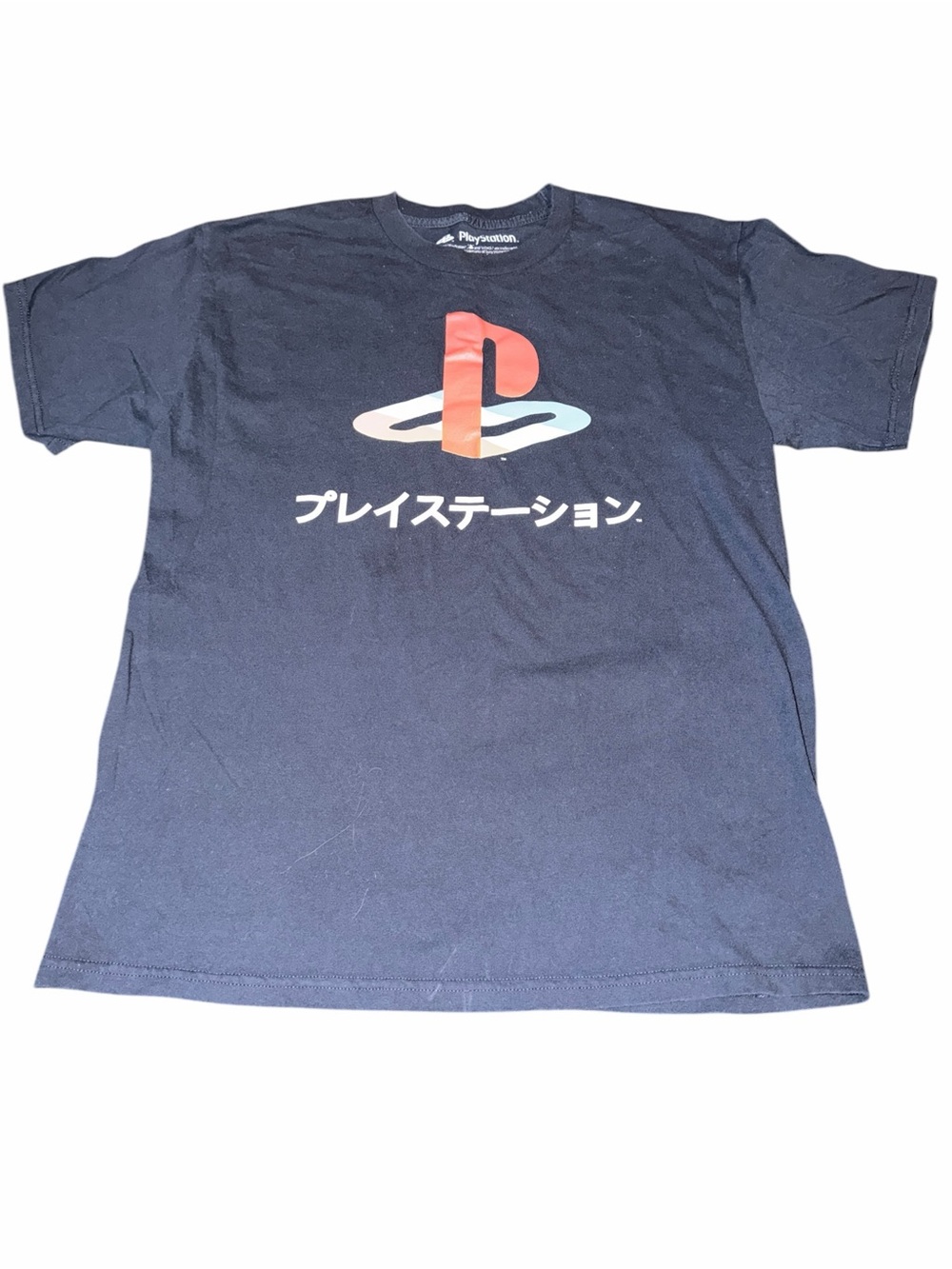 PlayStation Navy Short-Sleeve Logo Tee